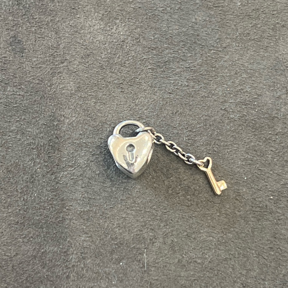 Pandora Heart Lock and Key Charm
